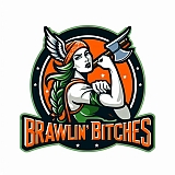 The Brawlin' Bitches team badge