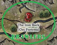 The Iron Rock Brawlers team badge