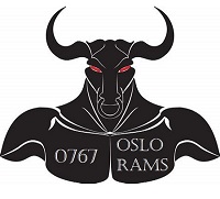 0767 Oslo Rams team badge